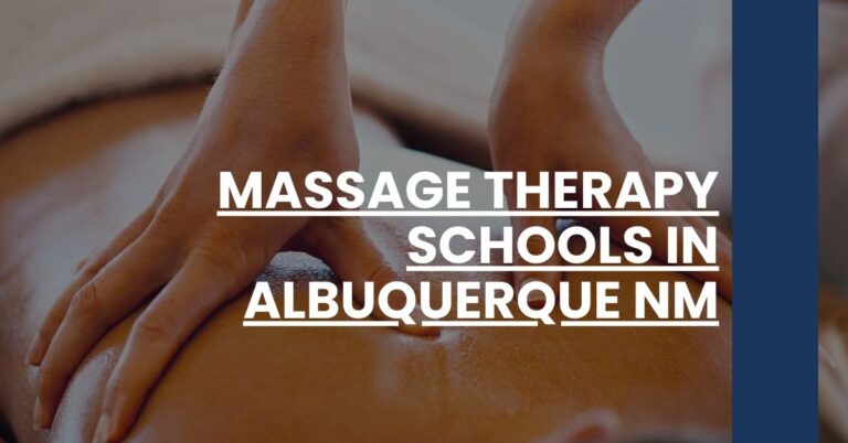 Massage Therapy Schools in Albuquerque NM Feature Image