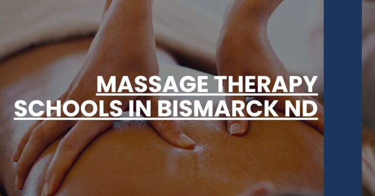 Massage Therapy Schools in Bismarck ND Feature Image