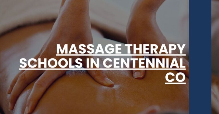 Massage Therapy Schools in Centennial CO Feature Image