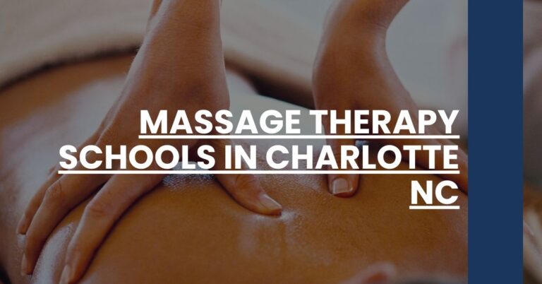 Massage Therapy Schools in Charlotte NC Feature Image