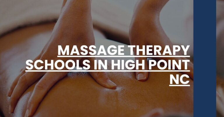 Massage Therapy Schools in High Point NC Feature Image