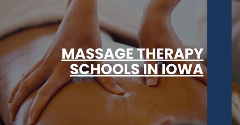 Massage Therapy Schools in Iowa Feature Image