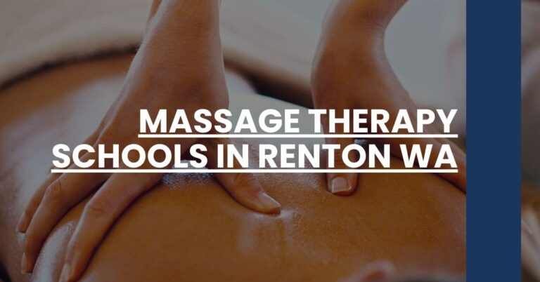 Massage Therapy Schools in Renton WA Feature Image