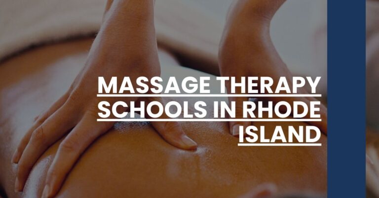 Massage Therapy Schools in Rhode Island Feature Image