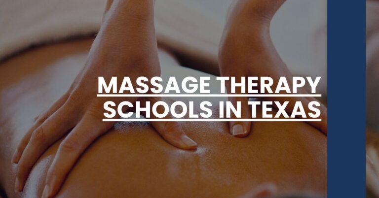 Massage Therapy Schools in Texas Feature Image