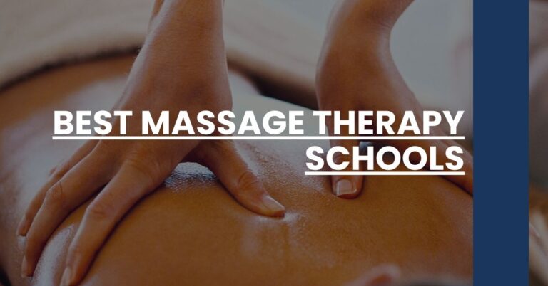 Best Massage Therapy Schools Feature Image