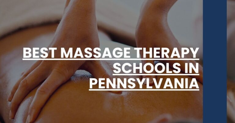 Best Massage Therapy Schools In Pennsylvania Feature Image