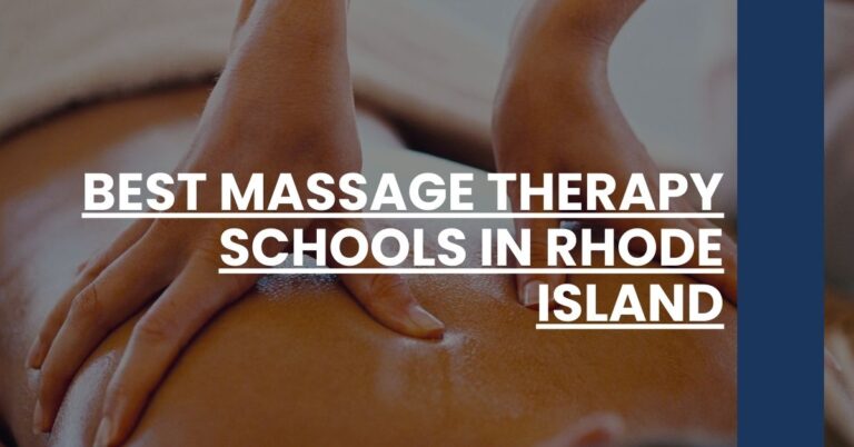 Best Massage Therapy Schools In Rhode Island Feature Image