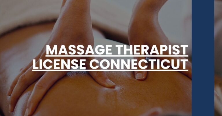 Massage Therapist License Connecticut Feature Image