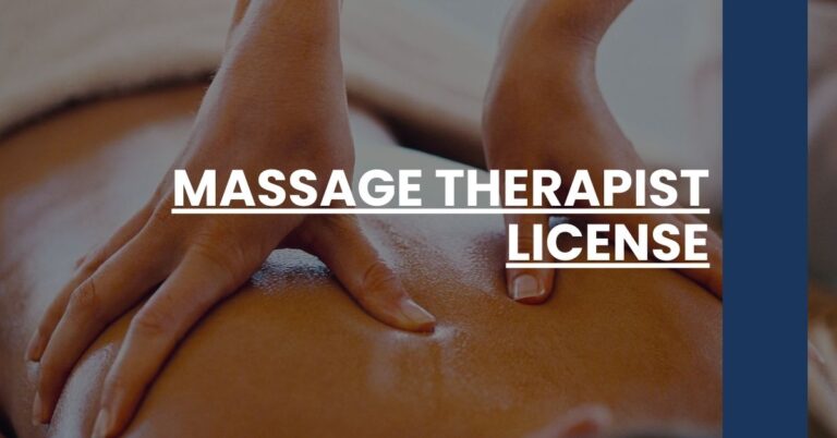 Massage Therapist License Feature Image