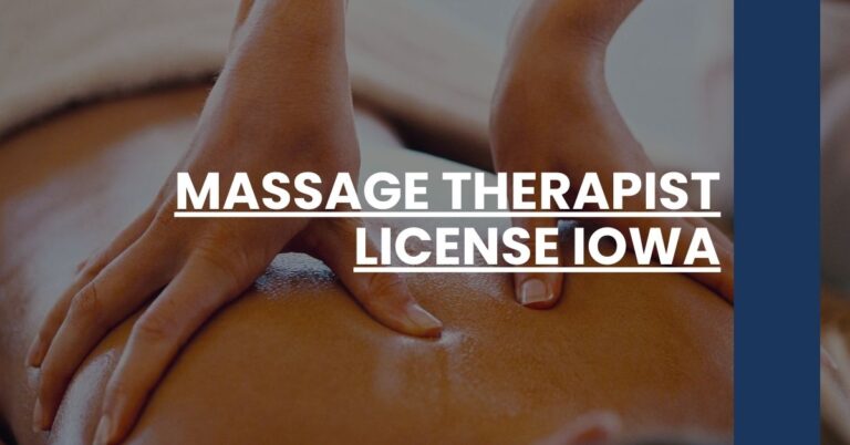 Massage Therapist License Iowa Feature Image