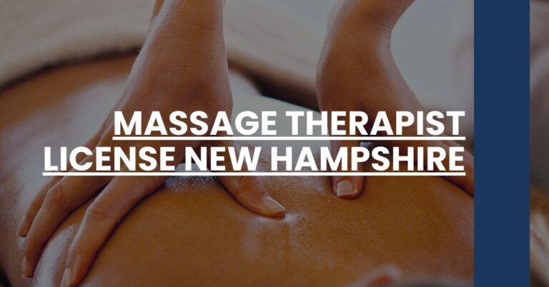 Massage Therapist License New Hampshire Feature Image