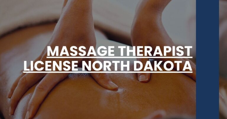 Massage Therapist License North Dakota Feature Image