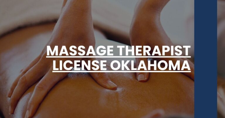 Massage Therapist License Oklahoma Feature Image