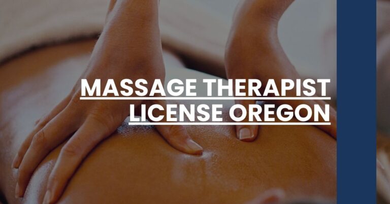 Massage Therapist License Oregon Feature Image