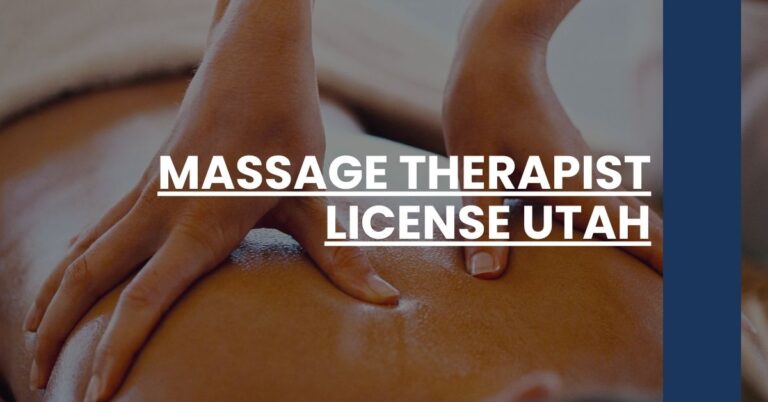 Massage Therapist License Utah Feature Image