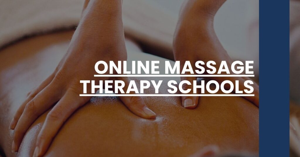 Online Massage Therapy Schools Feature Image