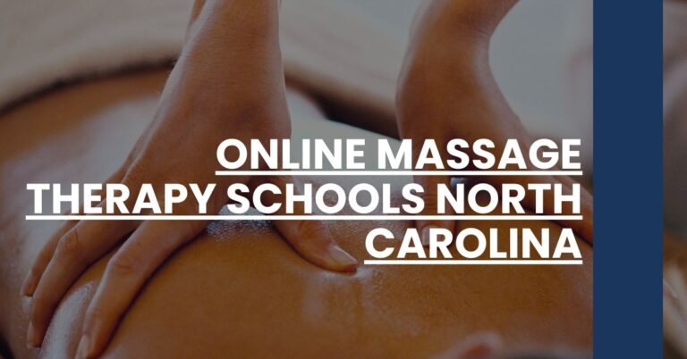 Online Massage Therapy Schools North Carolina Feature Image